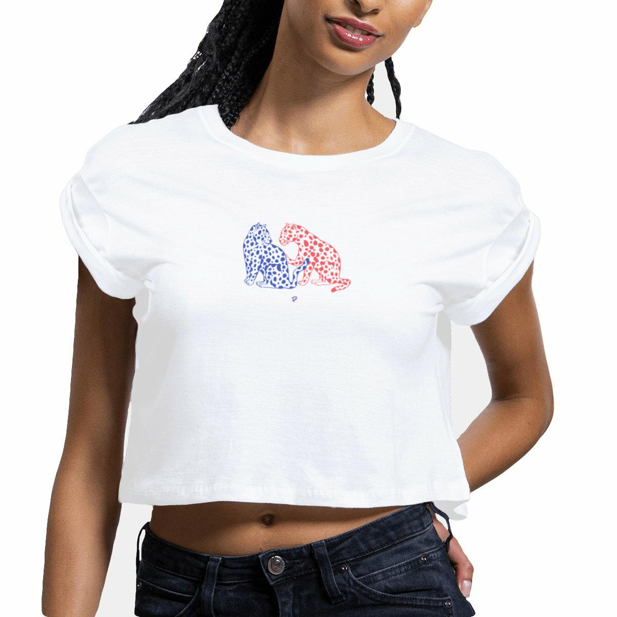 Image front MEOW - CROP TOP