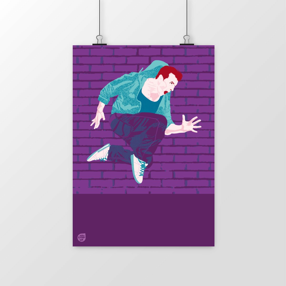 Image front L'Aventurier Urbain - violet