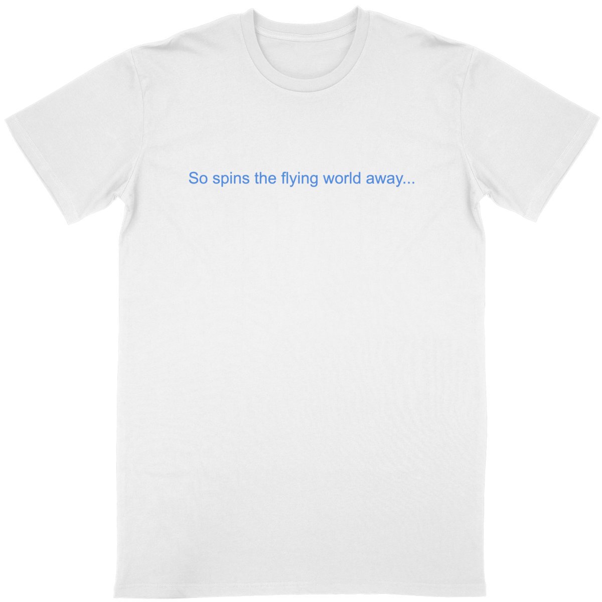 Image back So spins the flying world away... crewneck