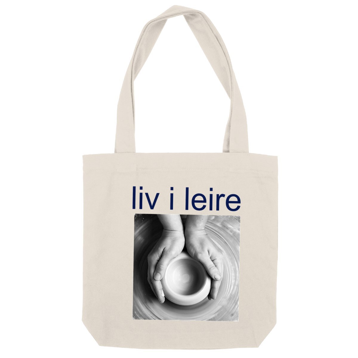 Image front liv i leire heavyweight bag
