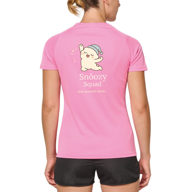 Image front Snöozy Squad Tee – Soft Strength Edition