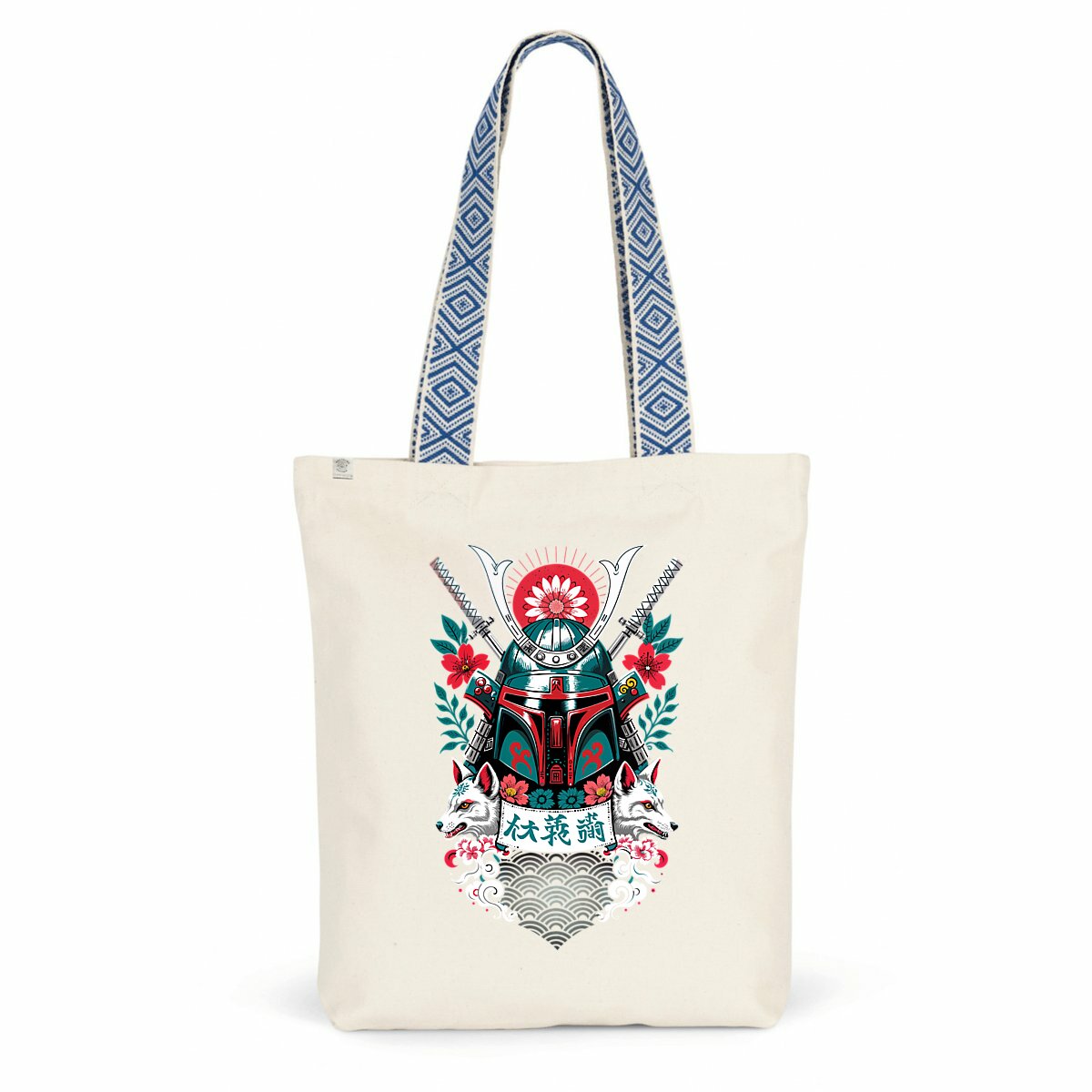 Image front Totebag ethnique | Sakura Fett