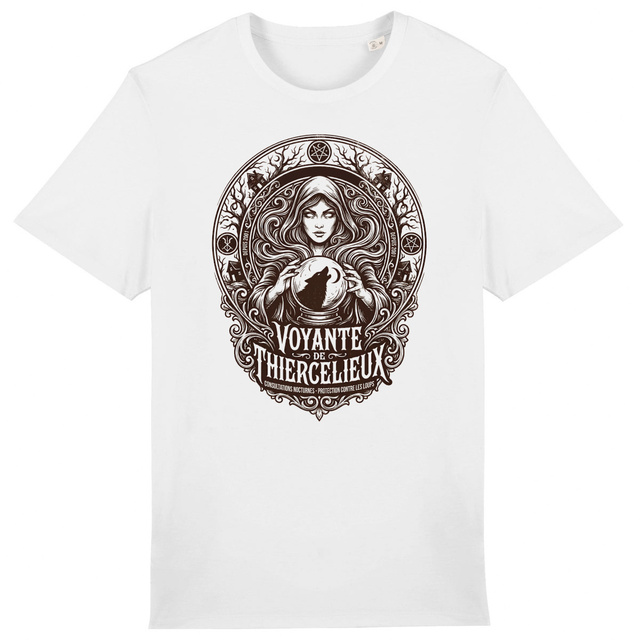 Image front Tee-Shirt Unisexe | Voyante - BWN