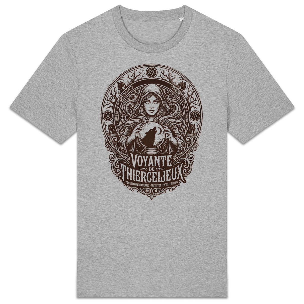 Image back Tee-Shirt Unisexe | Voyante - BWN