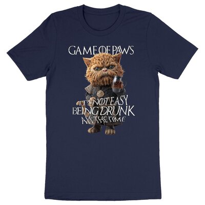 NFTEE25 | T-shirt Unisexe - Game of Paws - It's not easy...