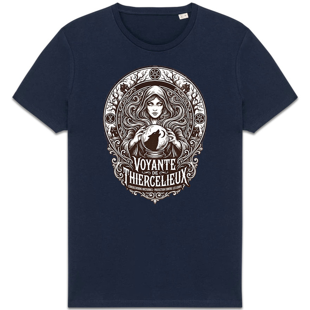 Image back Tee-Shirt Unisexe | Voyante - WHT