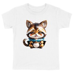 Tee-Shirt Enfants - Yokai - Cute Tanuki