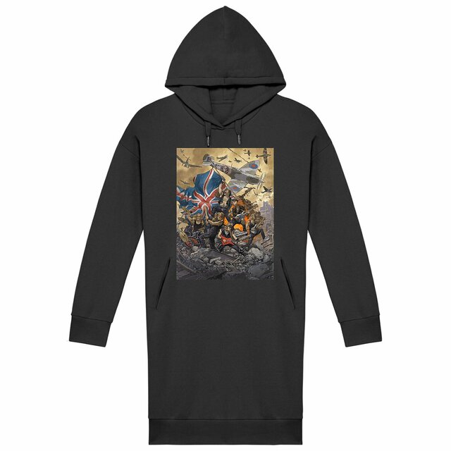Image back Robe Sweat Femme | Pop-Up ! Iron Guarnido
