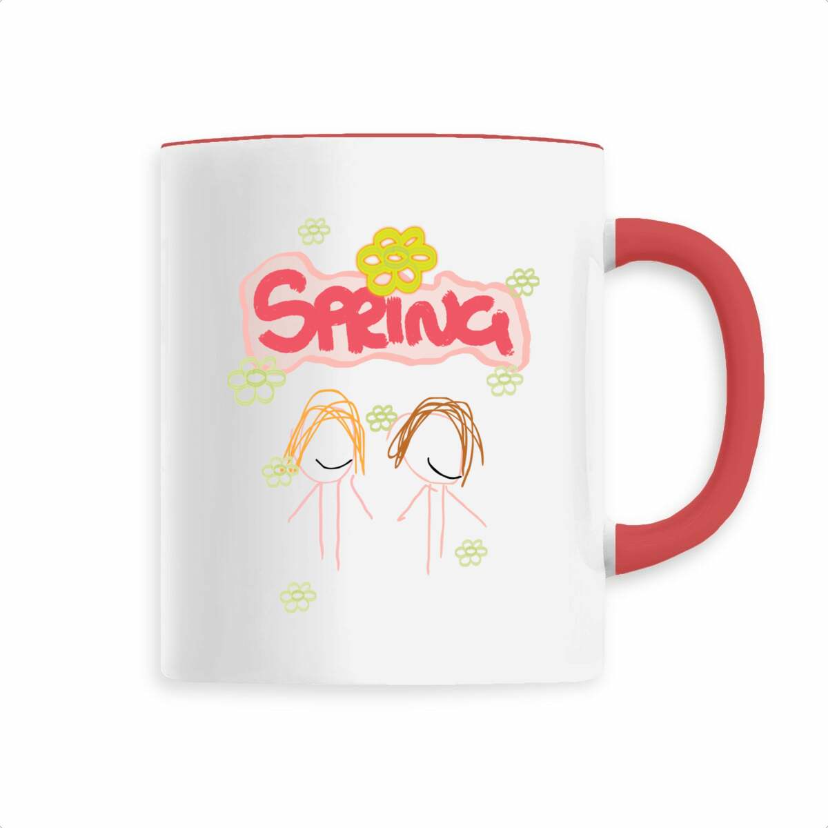 tazza spring Lucrezia e Chiara