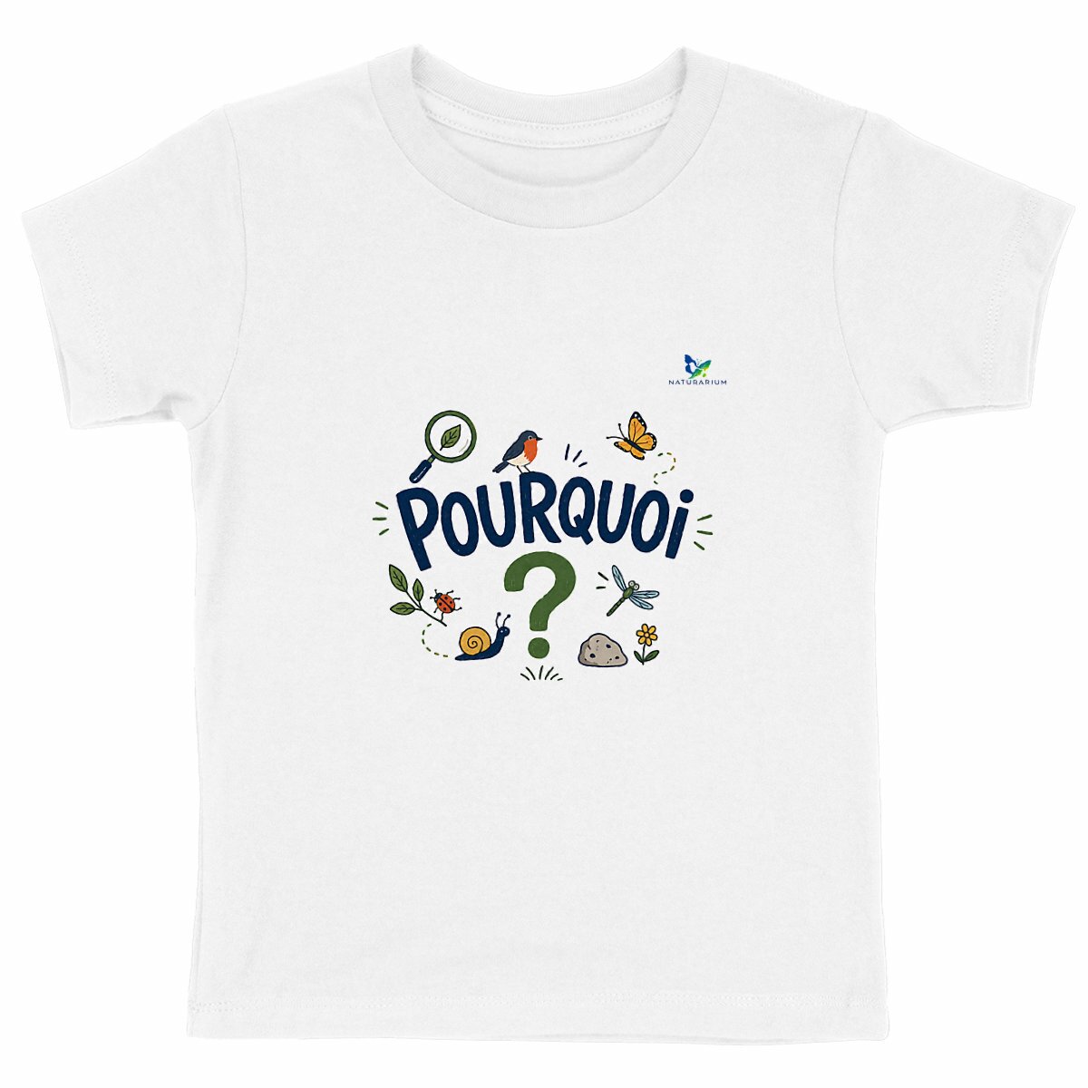 Image back T-shirt enfant - Pourquoi ?
