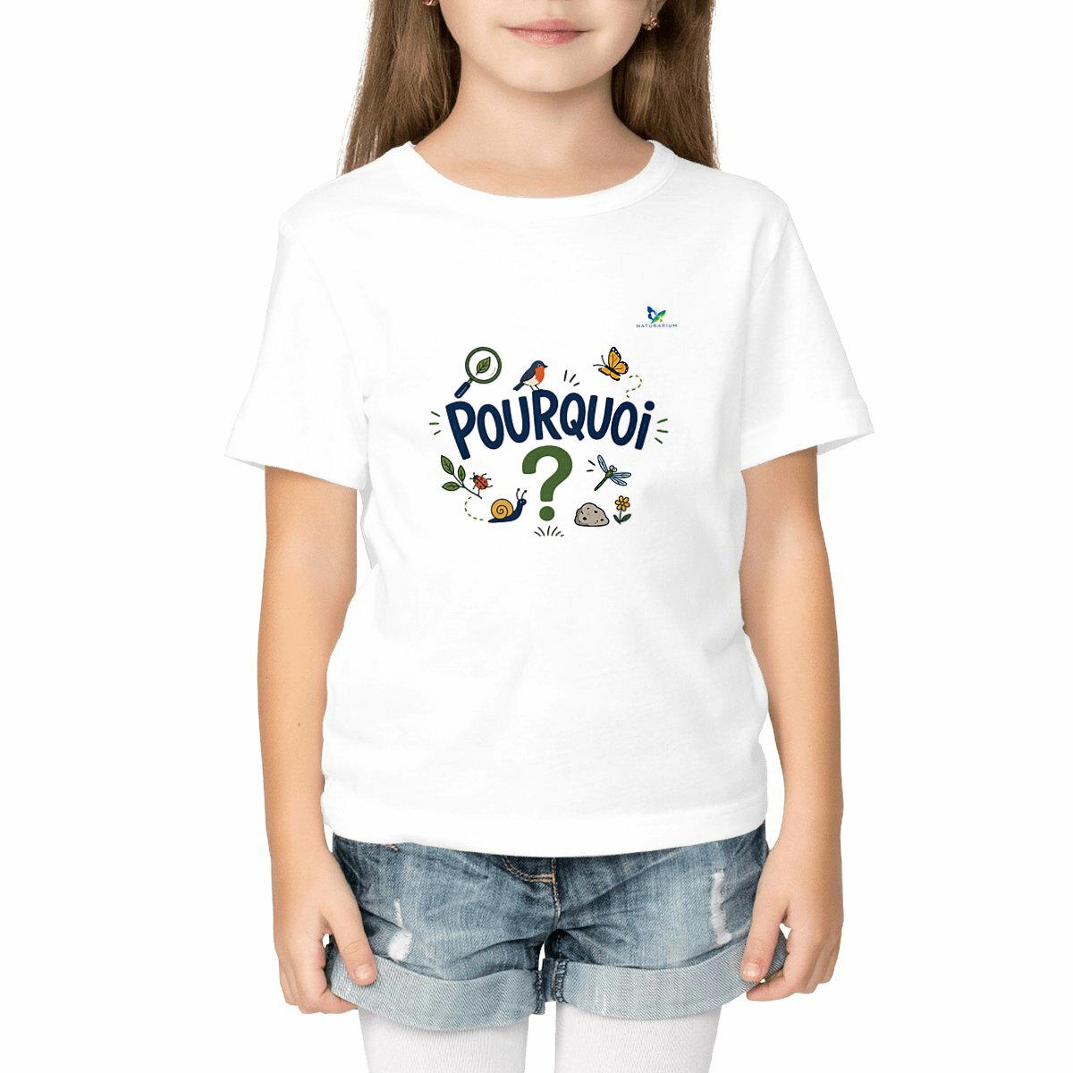 Image front T-shirt enfant - Pourquoi ?
