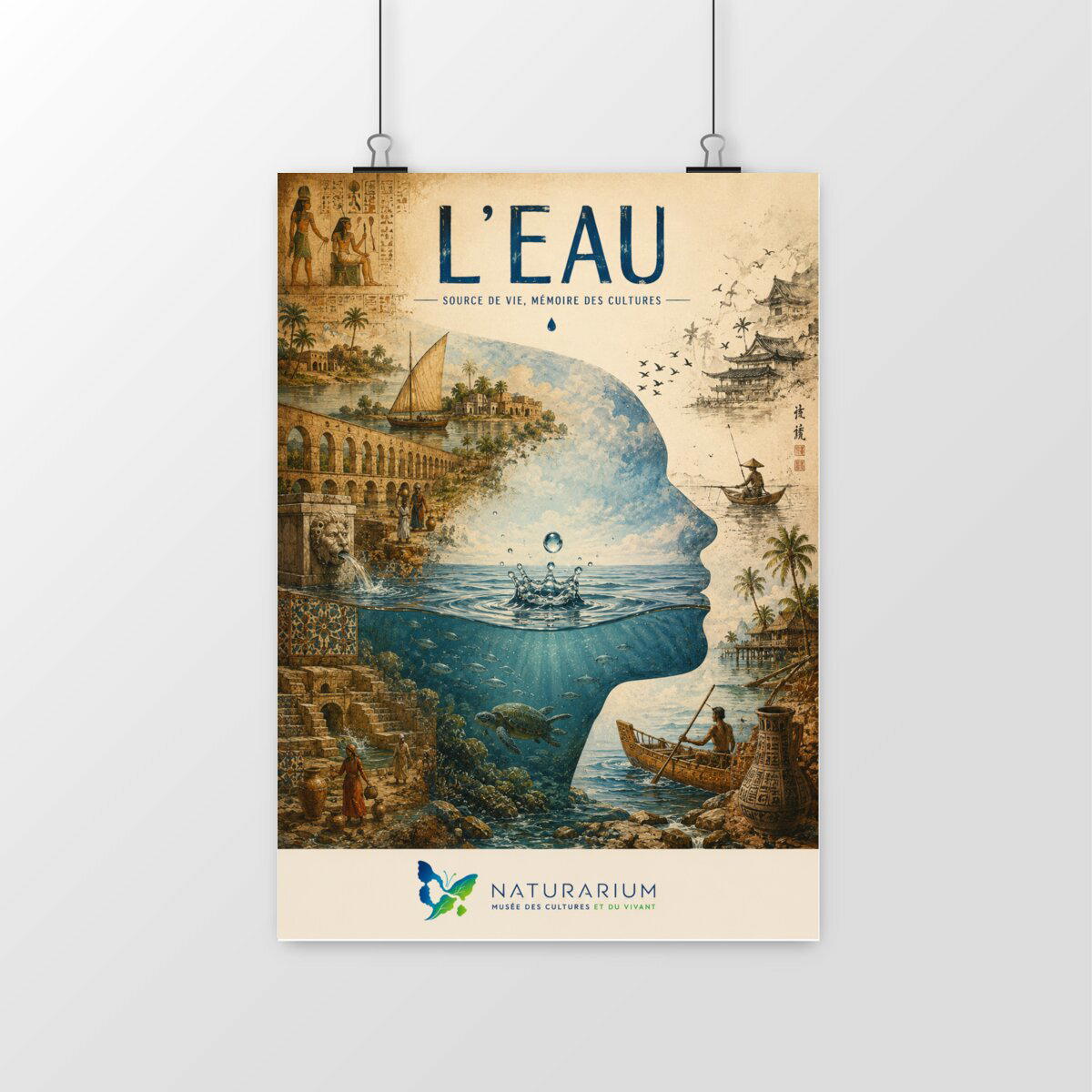 Image front Poster - L'eau, mémoire des cultures