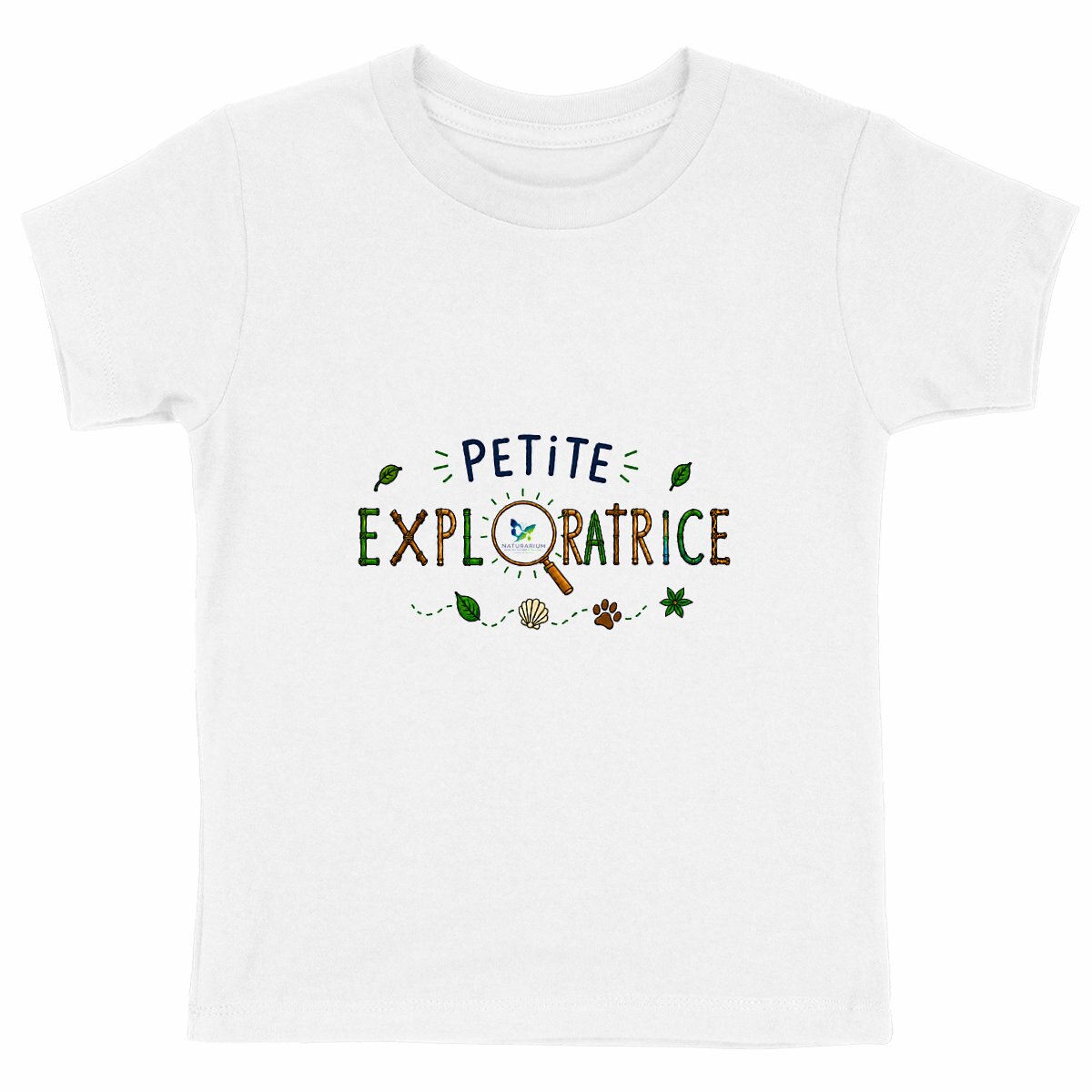Image back T-shirt enfant - Petite exploratrice