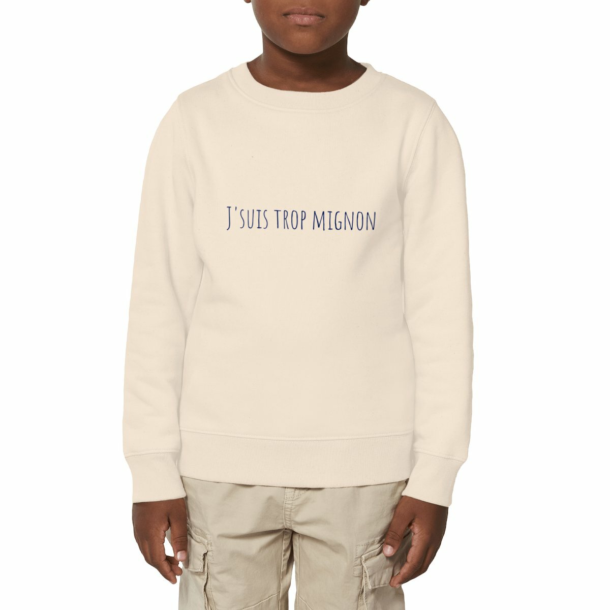 Pull enfant GlowVup bleu