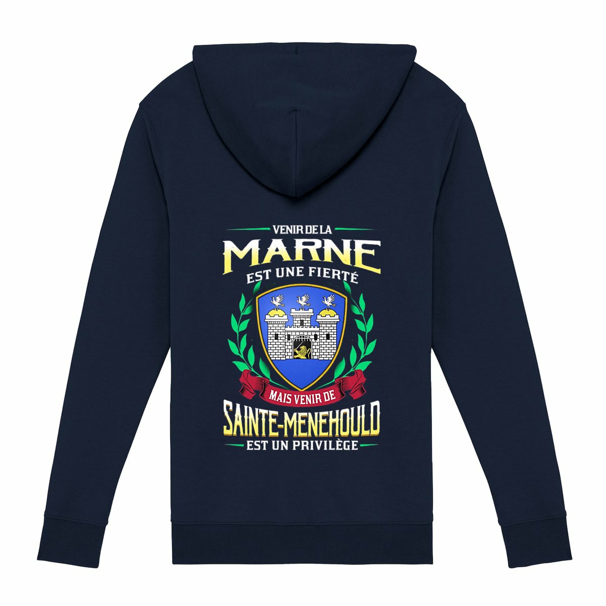 Image front Sweat "Venir de Sainte-Menehould"