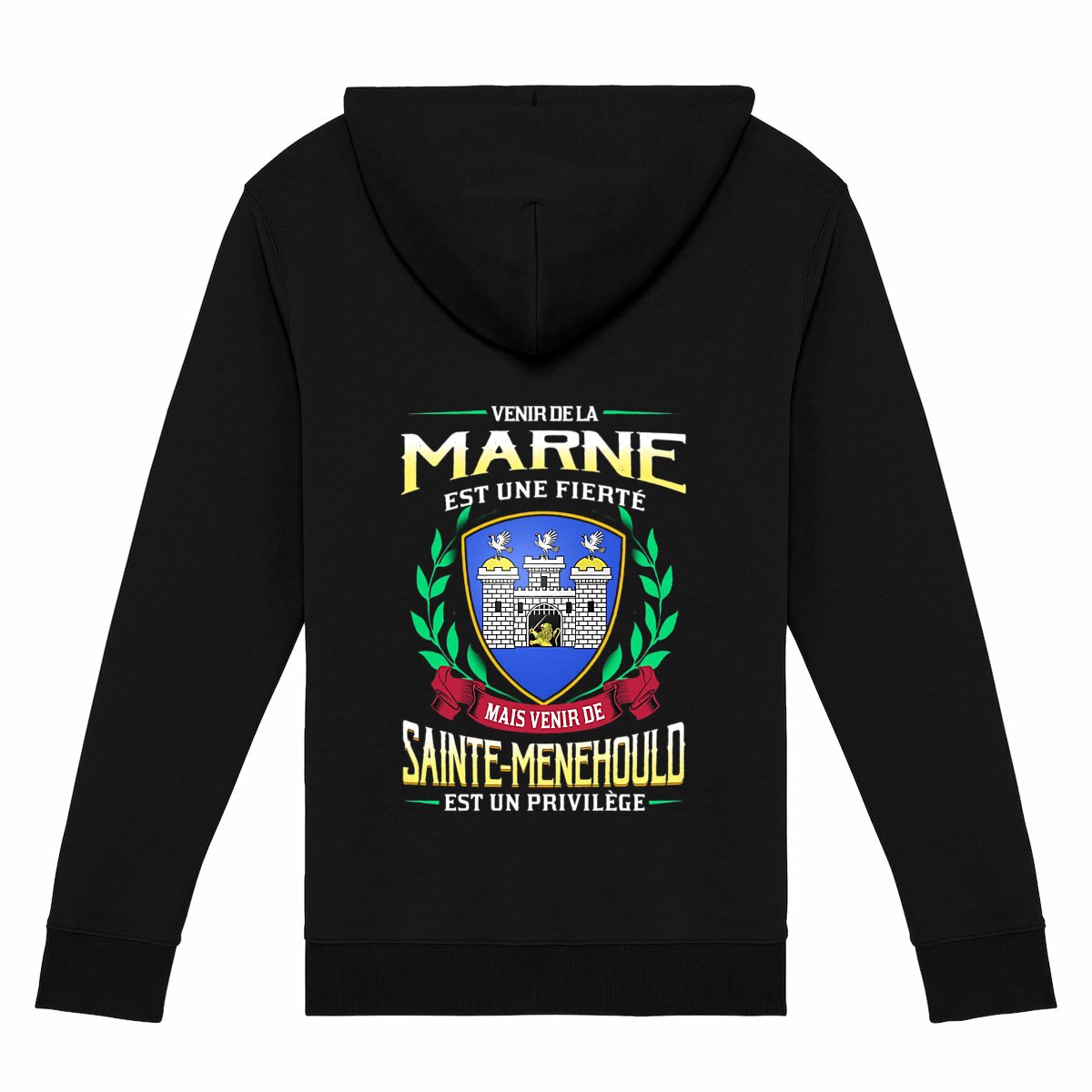 Image back Sweat "Venir de Sainte-Menehould"