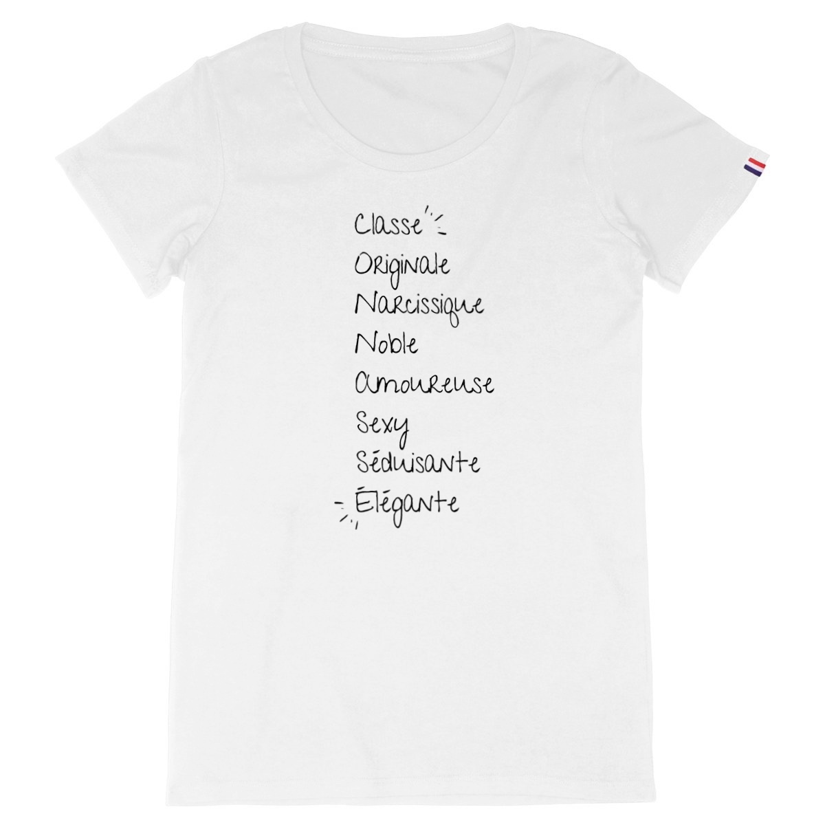 Image back "Connasse" - T-shirt Femme - Made in France