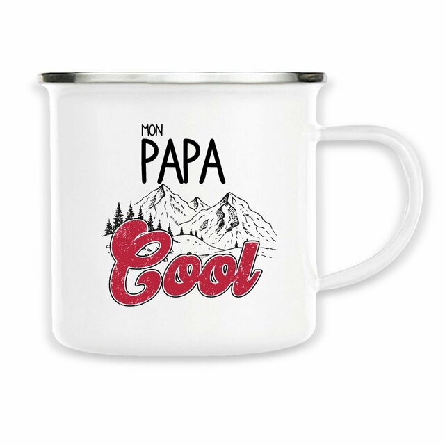 Tasse de Camping Papa Cool  - Image
