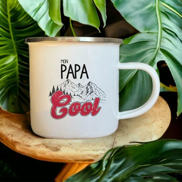 Tasse de Camping Papa Cool 