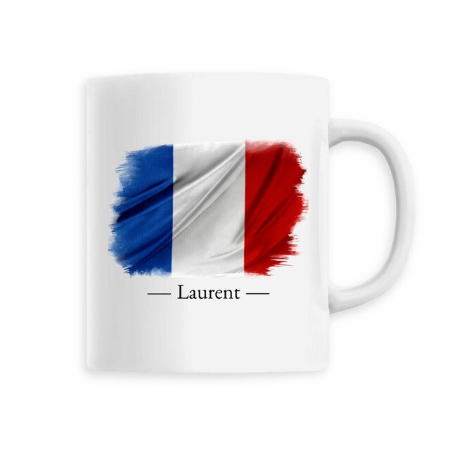 Tasse personnalisable pour les patriotes français  - Image