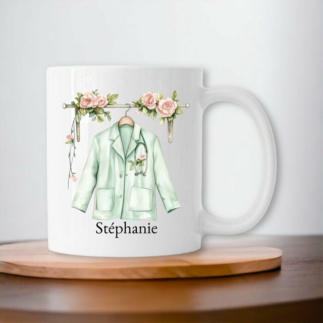 Tasse Infirmière en céramique -Tasse à thé ou à café 