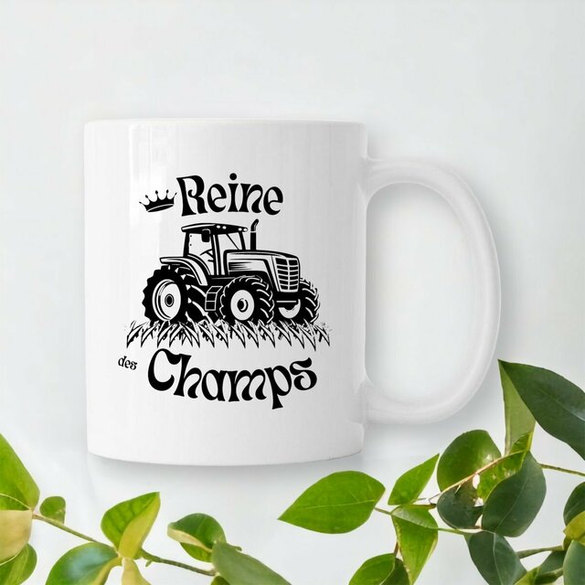 Tasse Humour Maman Agricultrice en Céramique 