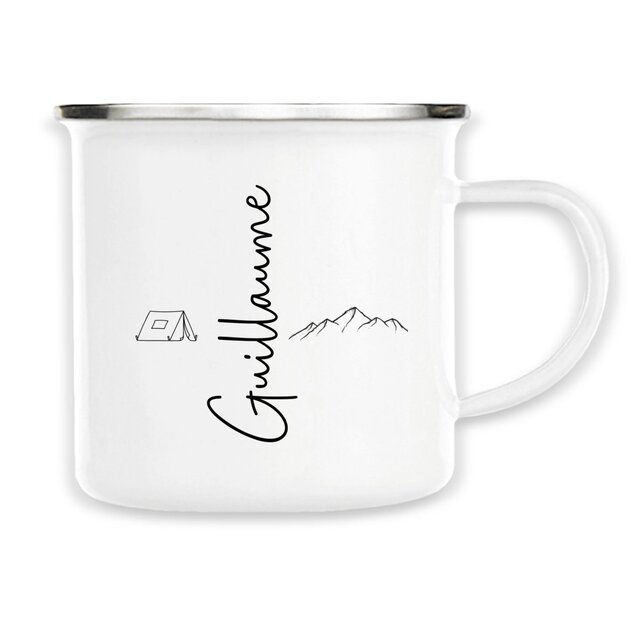 TASSE de Camping du randonneur Prénom Personnalisé - Image