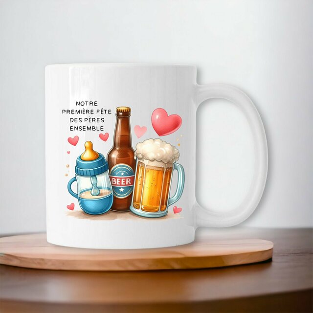 Tasse Fête des Pères Jeune Parent