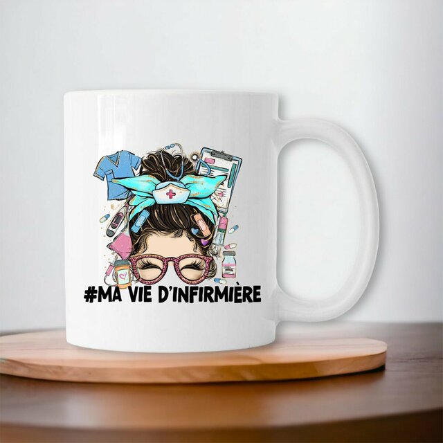 Tasse ma vie d'infirmière 