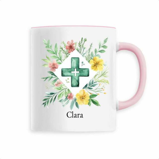 Tasse infirmière Médecin en céramique -Mug à thé ou à café- Idée Cadeau Original Femme - Image