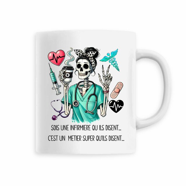 Tasse sois une infirmière - Image