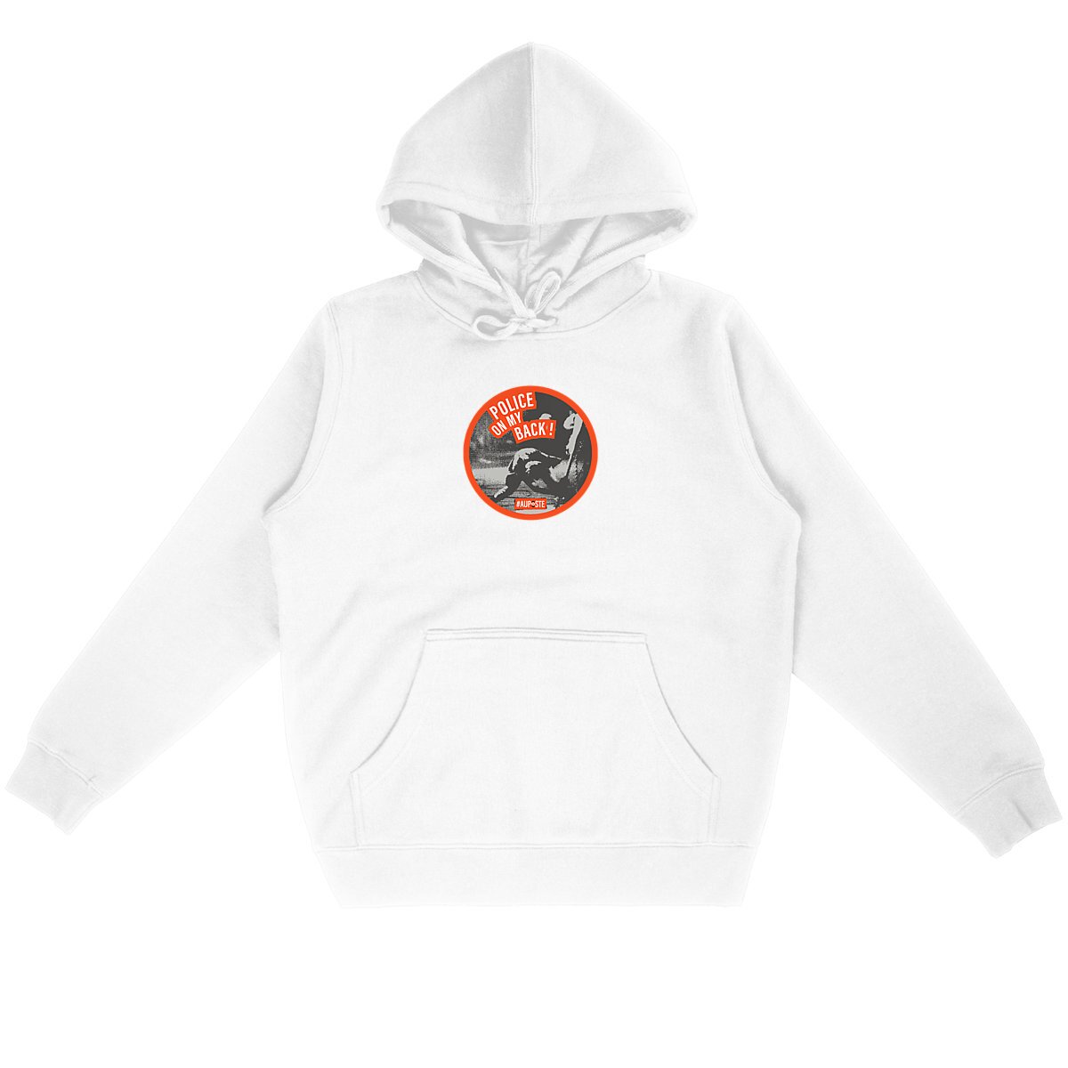 Sweat à capuche Unisexe Police on my back