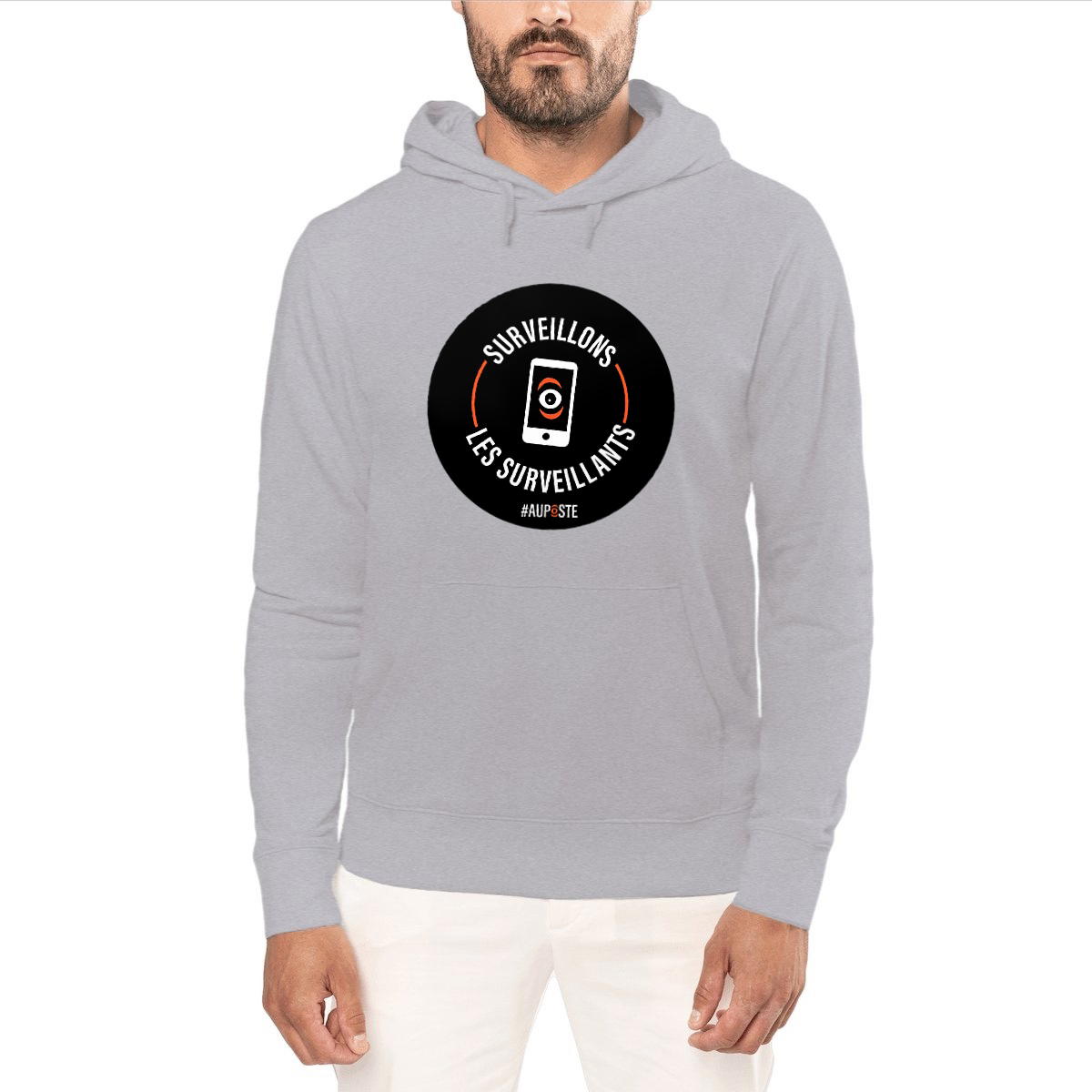 Sweat capuche bio Unisexe Surveillons