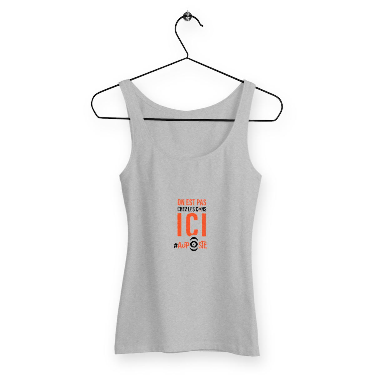 Debardeur Femme Pas chez les cons - Image