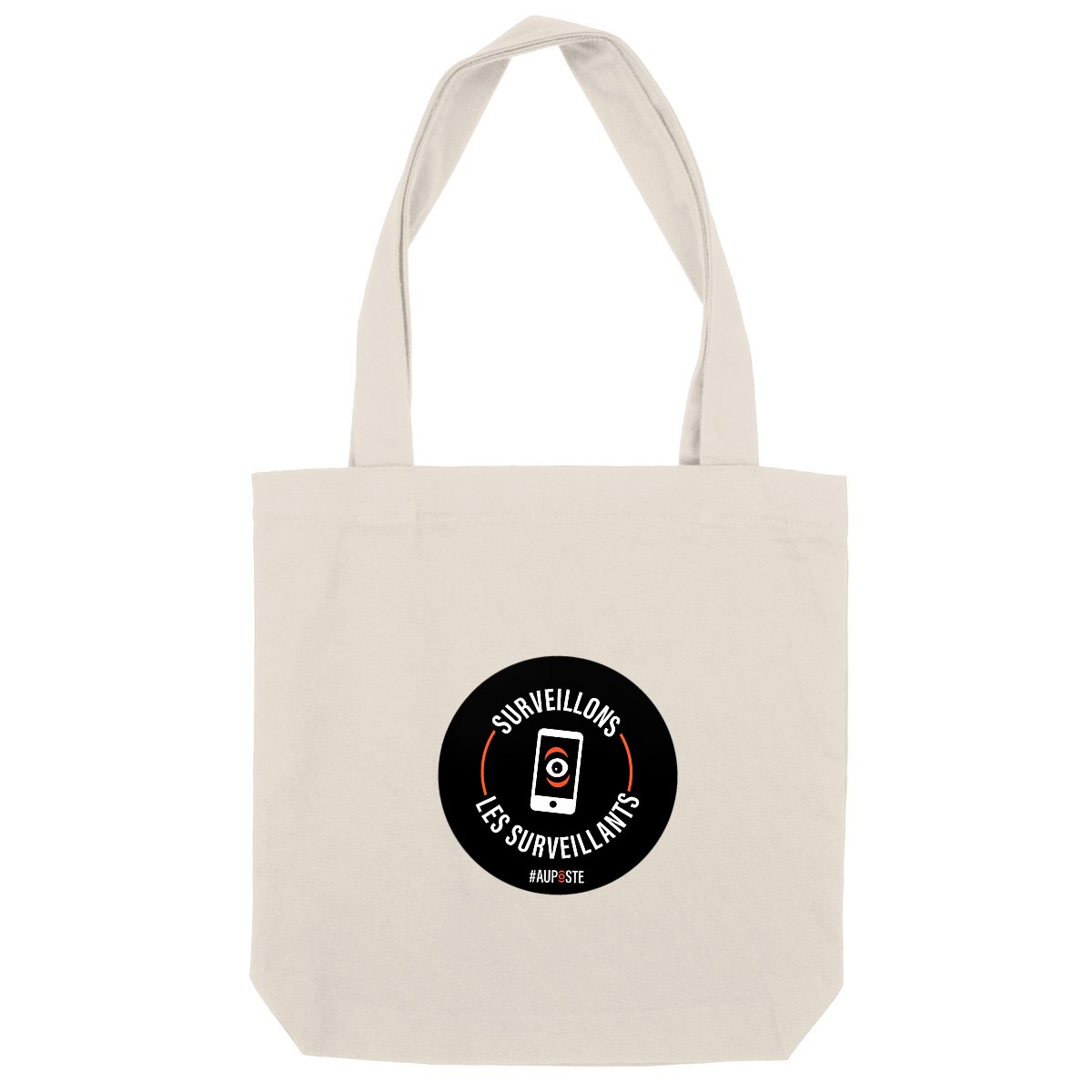 Totebag Bio 100% recyclé Surveillons