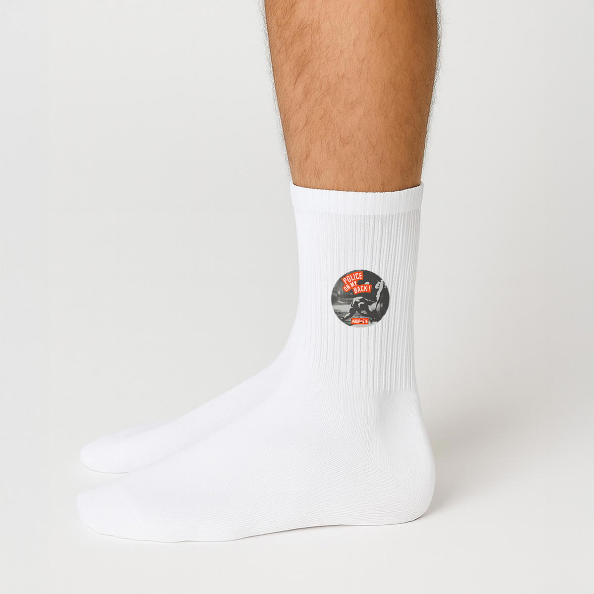 Chaussettes Police On my Back