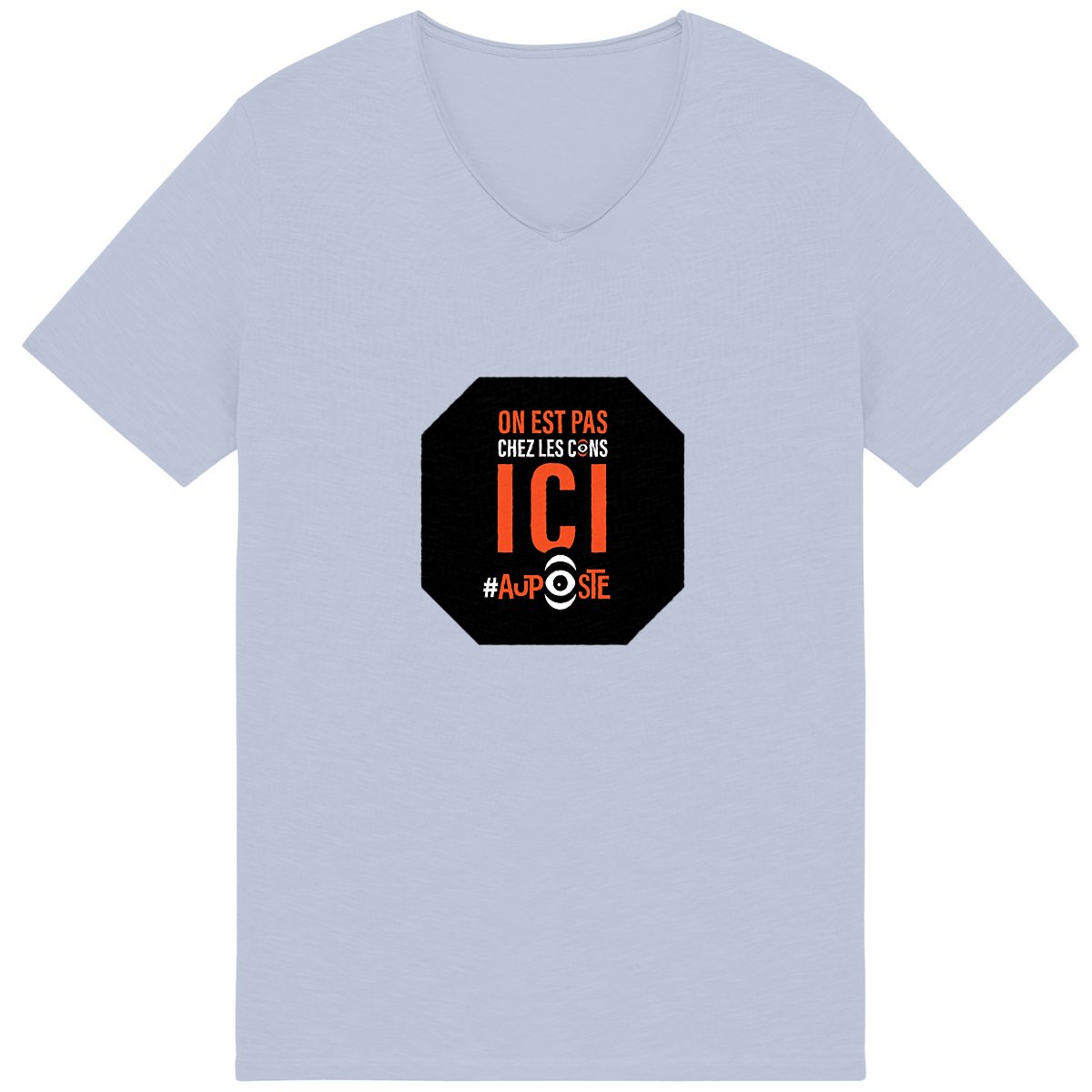 T-shirt Unisexe Pas chez les cons - Image