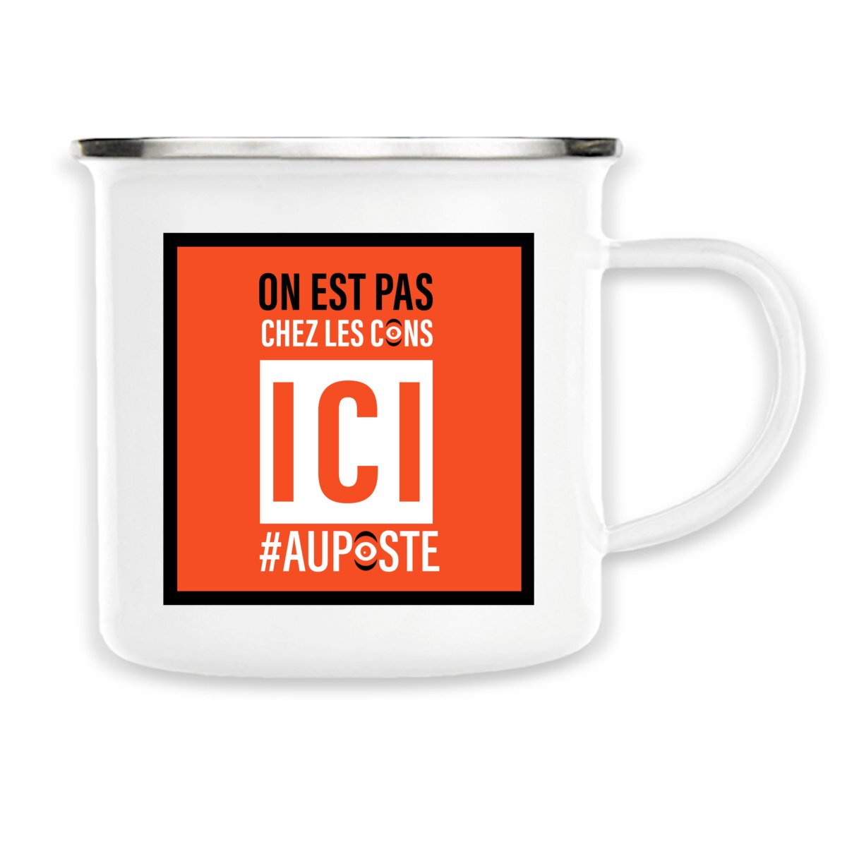 Mug émaillé
