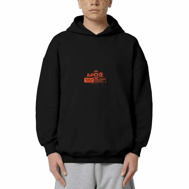 Sweat à capuche Trouble ordre dominant Unisexe Oversized 