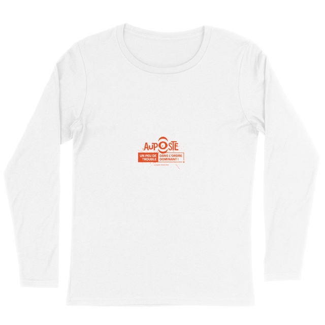 T-shirt Femme Trouble ordre dominant Léger manches longues  - Image