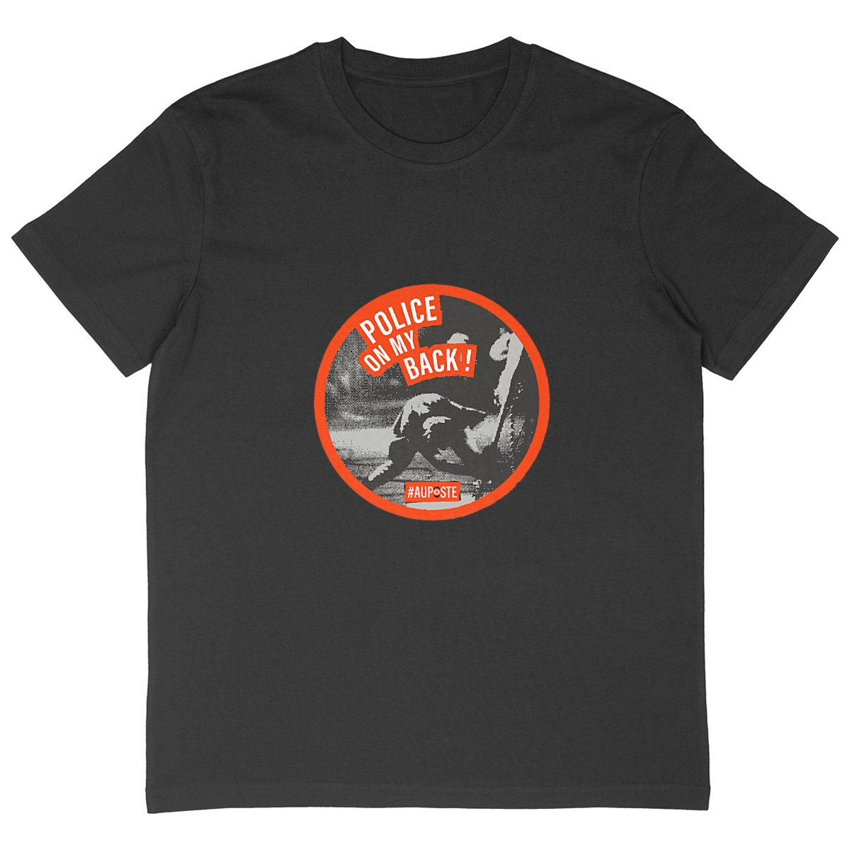 T-shirt Urbain Police on my back - Image