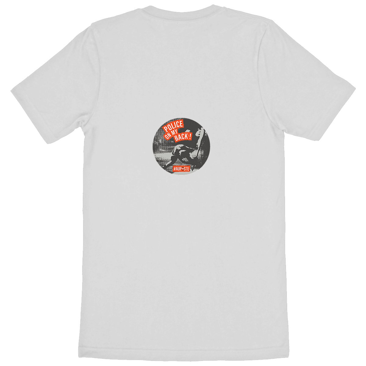 T-shirt Unisexe Police on my back (dos)