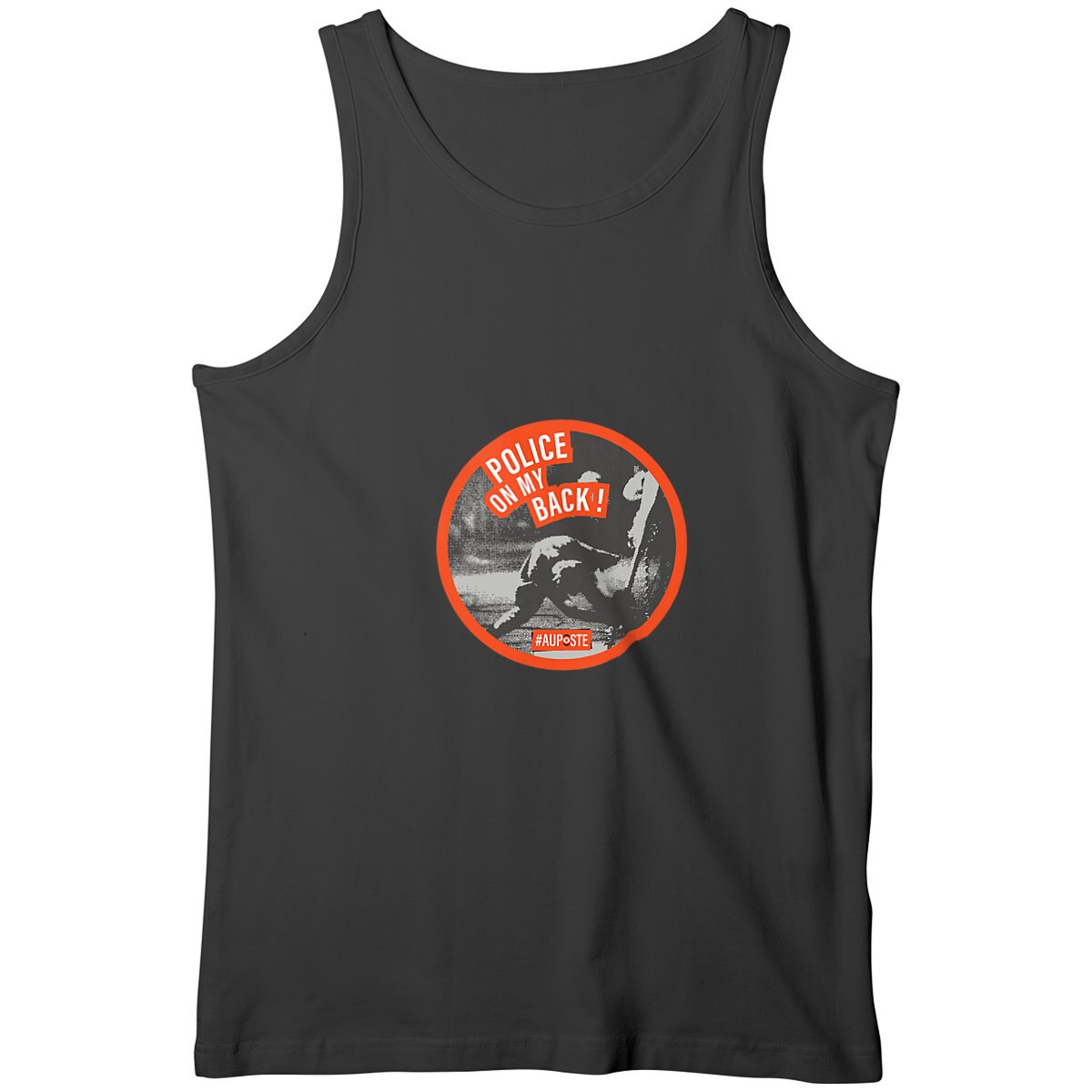 Debardeur homme Police on my back - Image