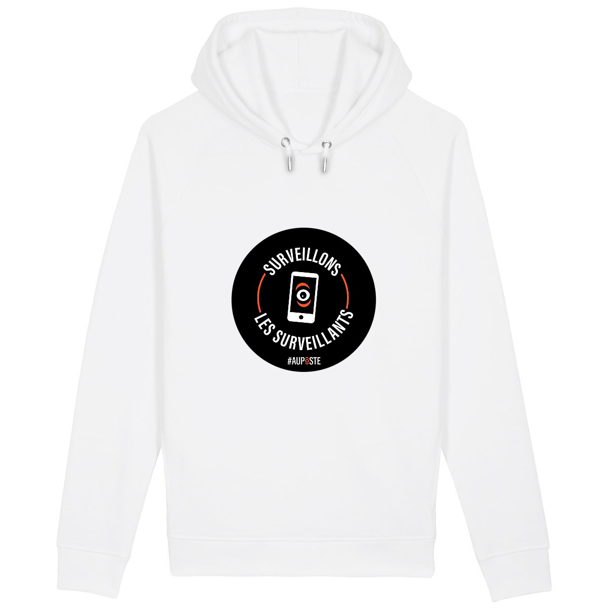 Sweat capuche bio Unisexe Surveillons