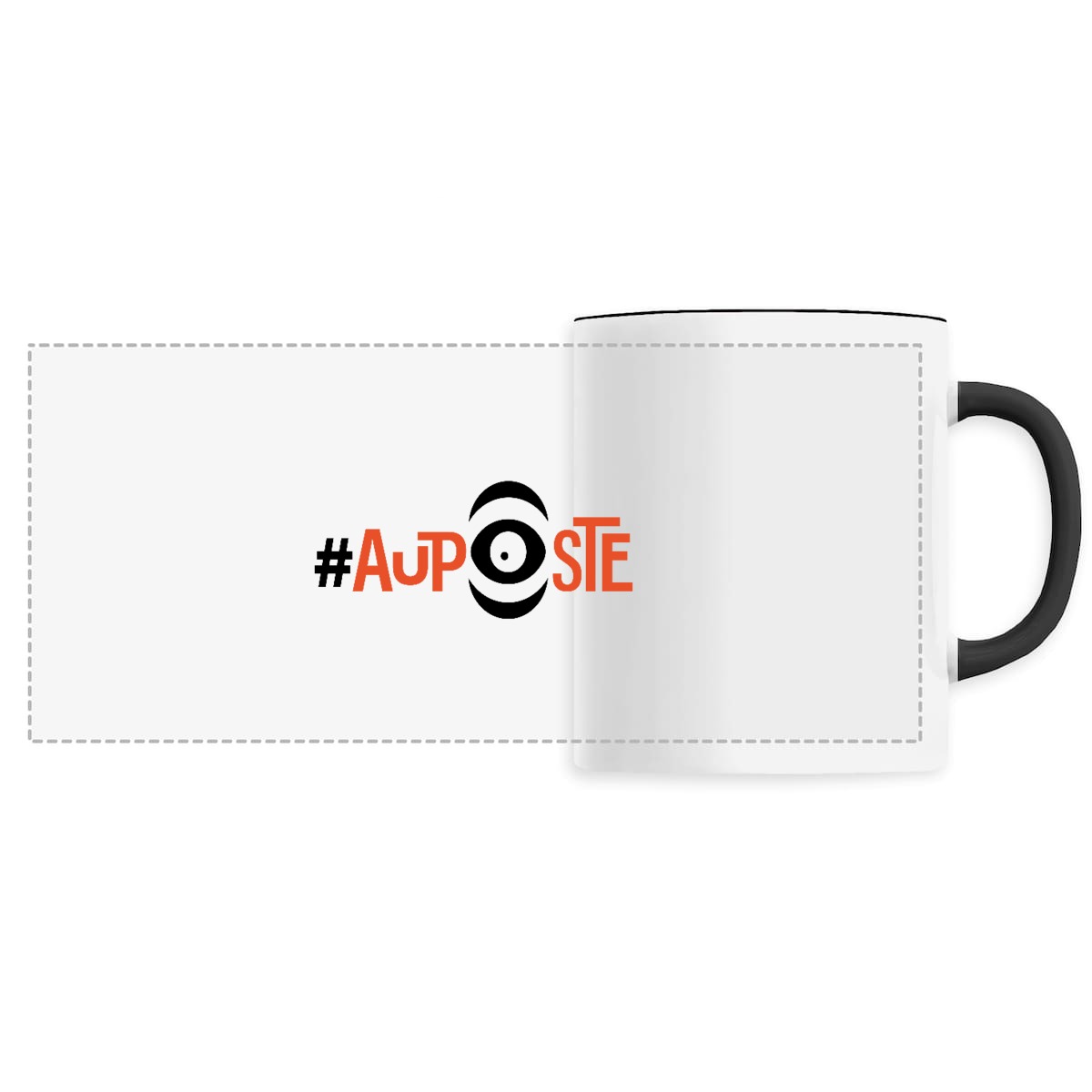 Mug céramique  Au Poste - Image