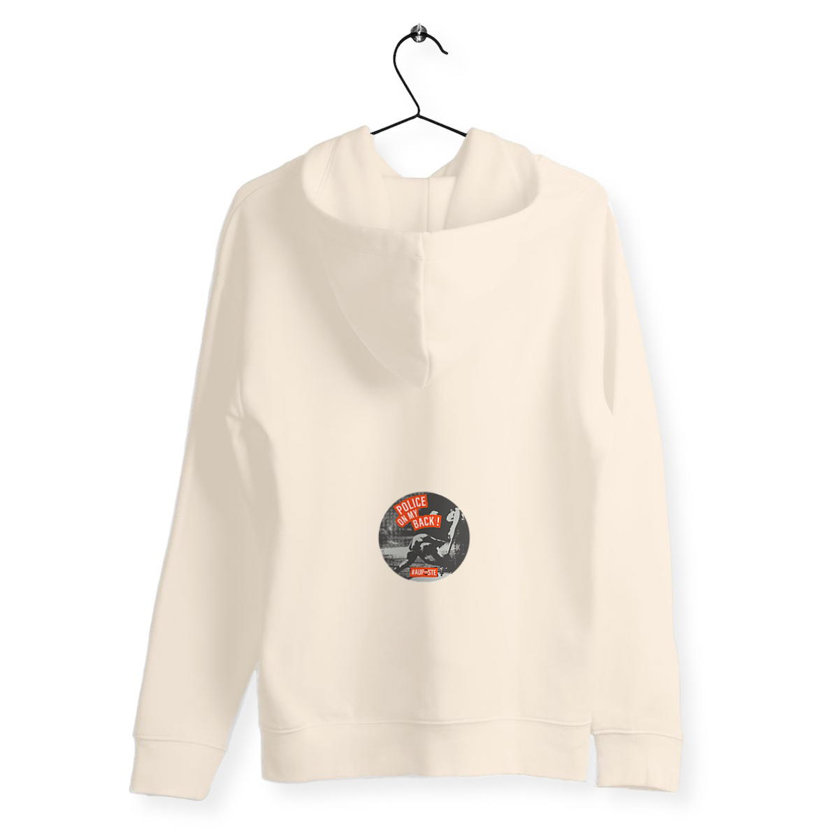 Sweat capuche unisexe Police on my back (dos)