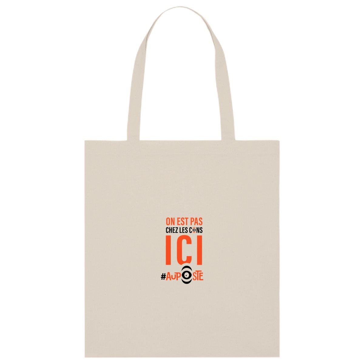 Totebag - 100% coton BIO Pas chez les cons - Image