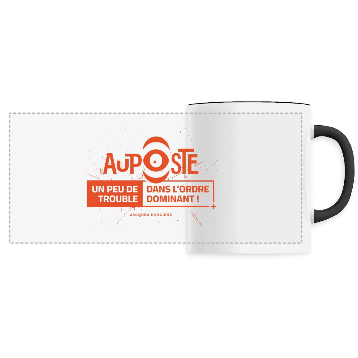 Mug céramique Trouble ordre dominant Panoramique  - Image