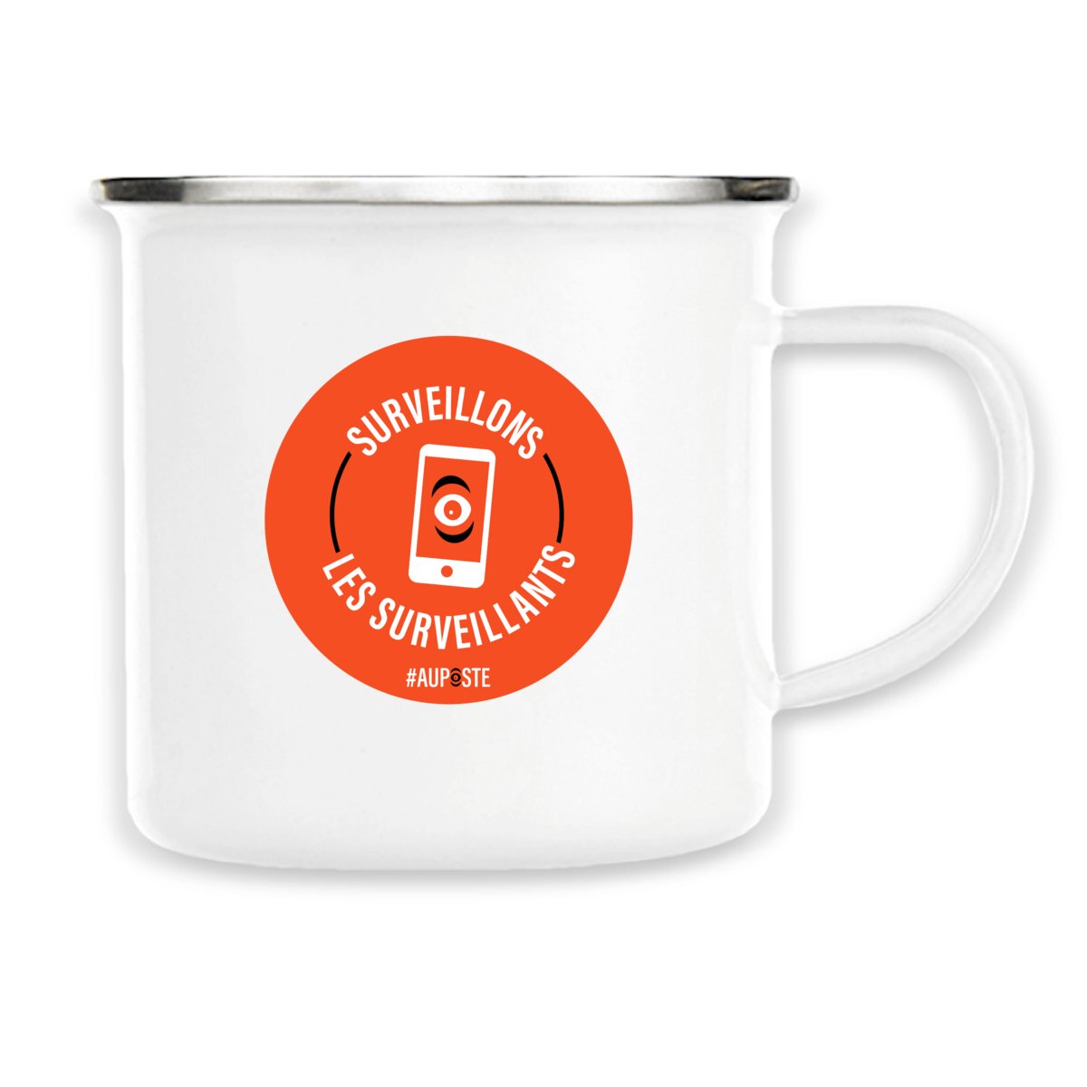 Mug émaillé Surveillants