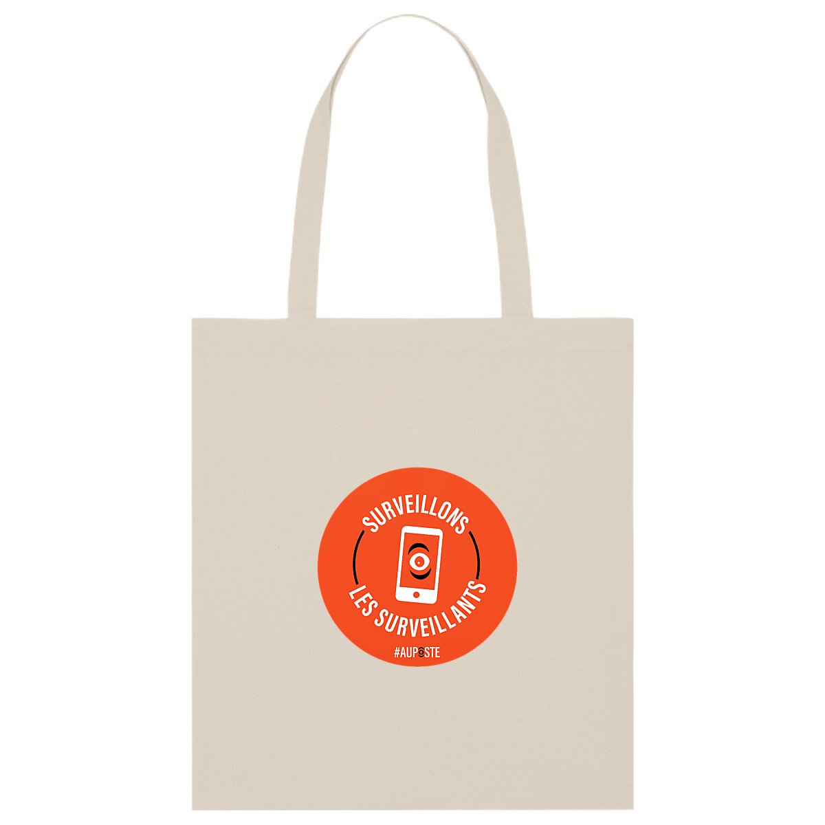 Totebag - 100% coton bio Surveillants - Image
